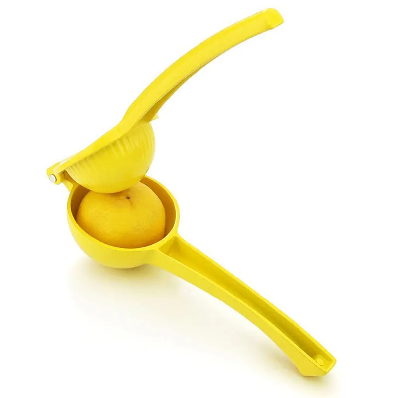 

New Portable Aluminium Alloy Manual Hand Juicer Machine Lemon Fruit Juice Squeezer