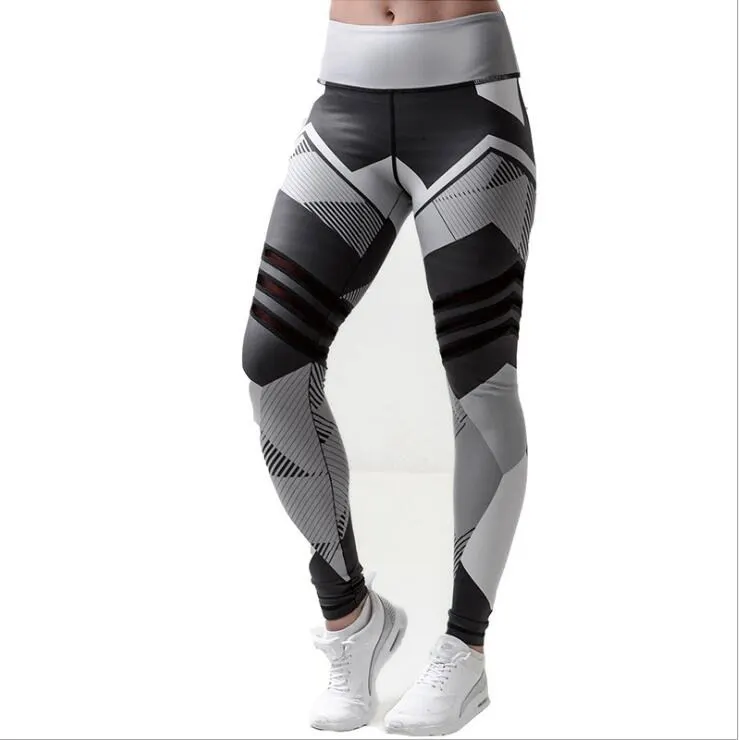

High Performance Tights Fitness Yoga Sports Pants Hot Sale Digital Printing Ladies Leggings Running Apparel