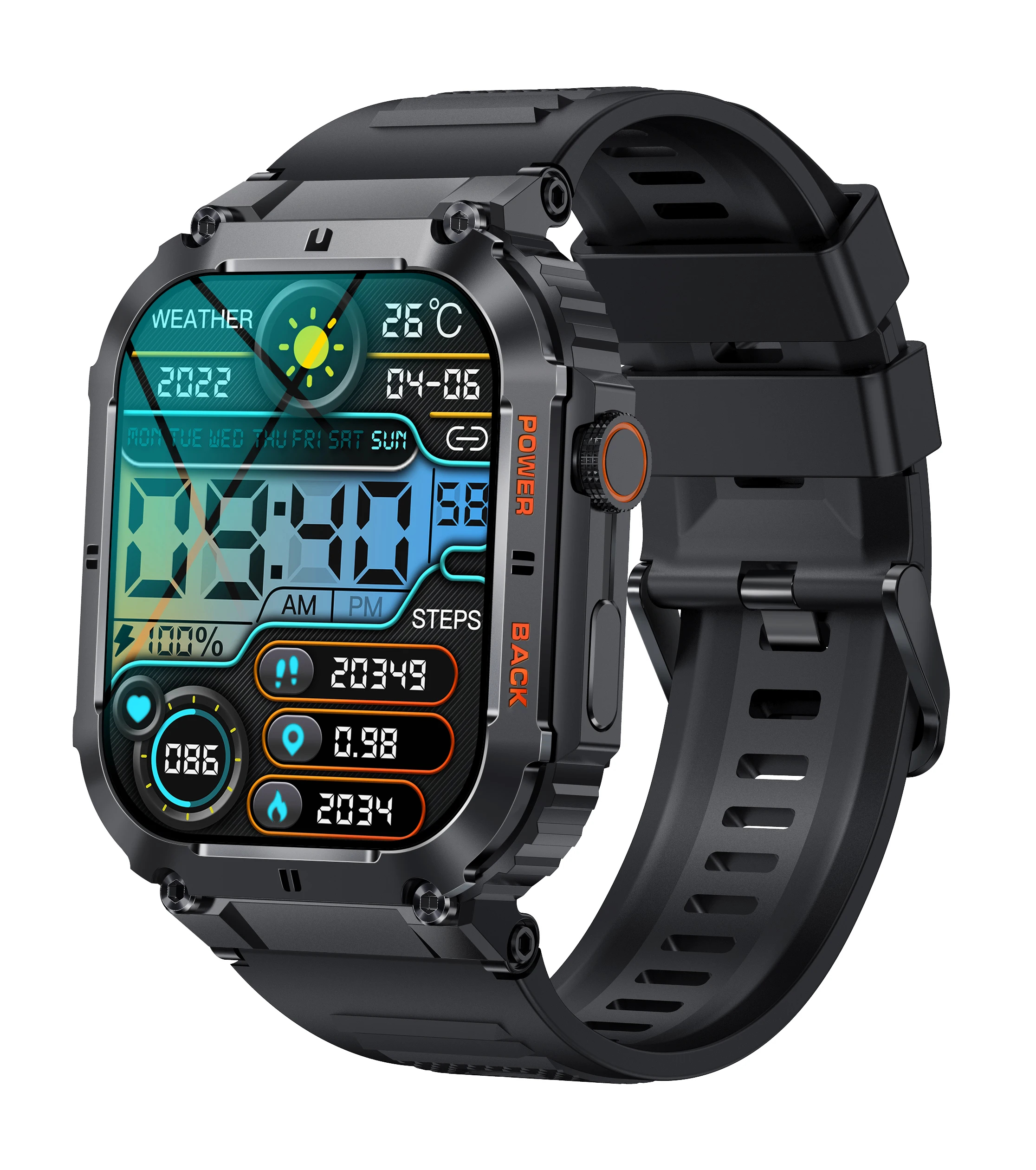 

Sxk57 Pro Inches Screen Sport With Phone Stepios Alerts Temperature Monitor For Call Monitoring Smart Watch Ip68 Clock Relojes