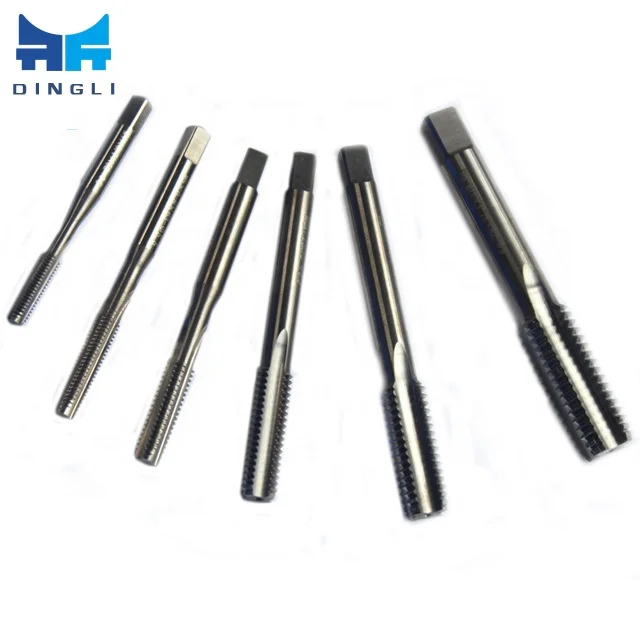 DLCC Tungsten Cobalt Threading Machine Taps Right Hand Taps Manufacture