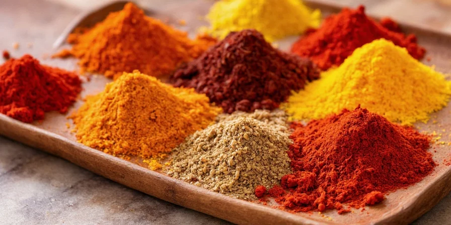 Bowl of red chili powder