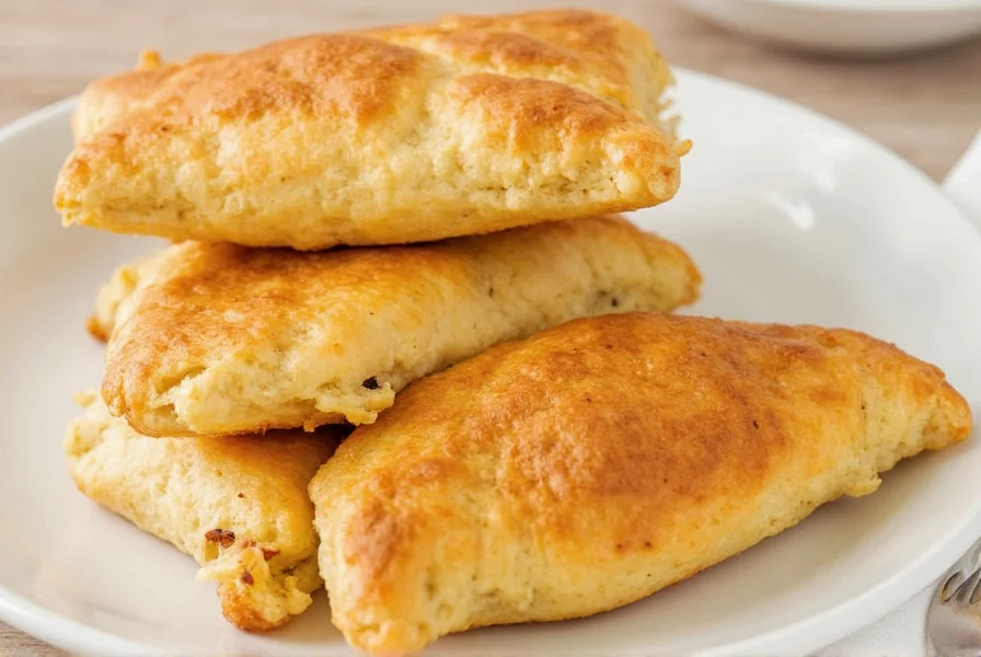 Frying sopapillas in a deep skillet