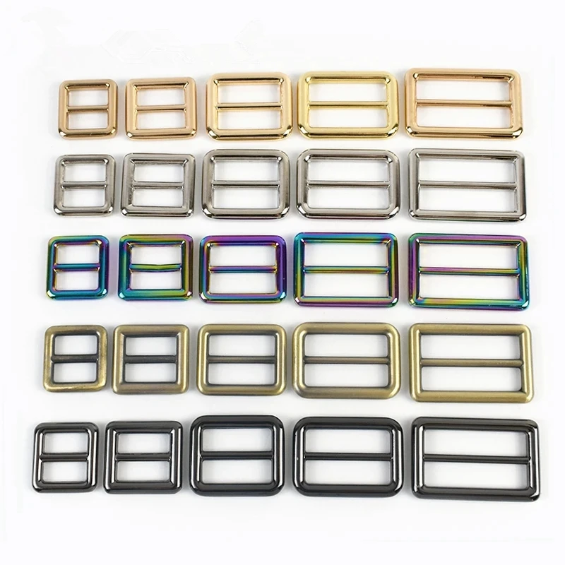 

MeeTee AP083 12-50mm Alloy Tri Glide Slider Belt Buckle For Backpack Adjuster Shoulder Strap Buckles Hardware Accessory