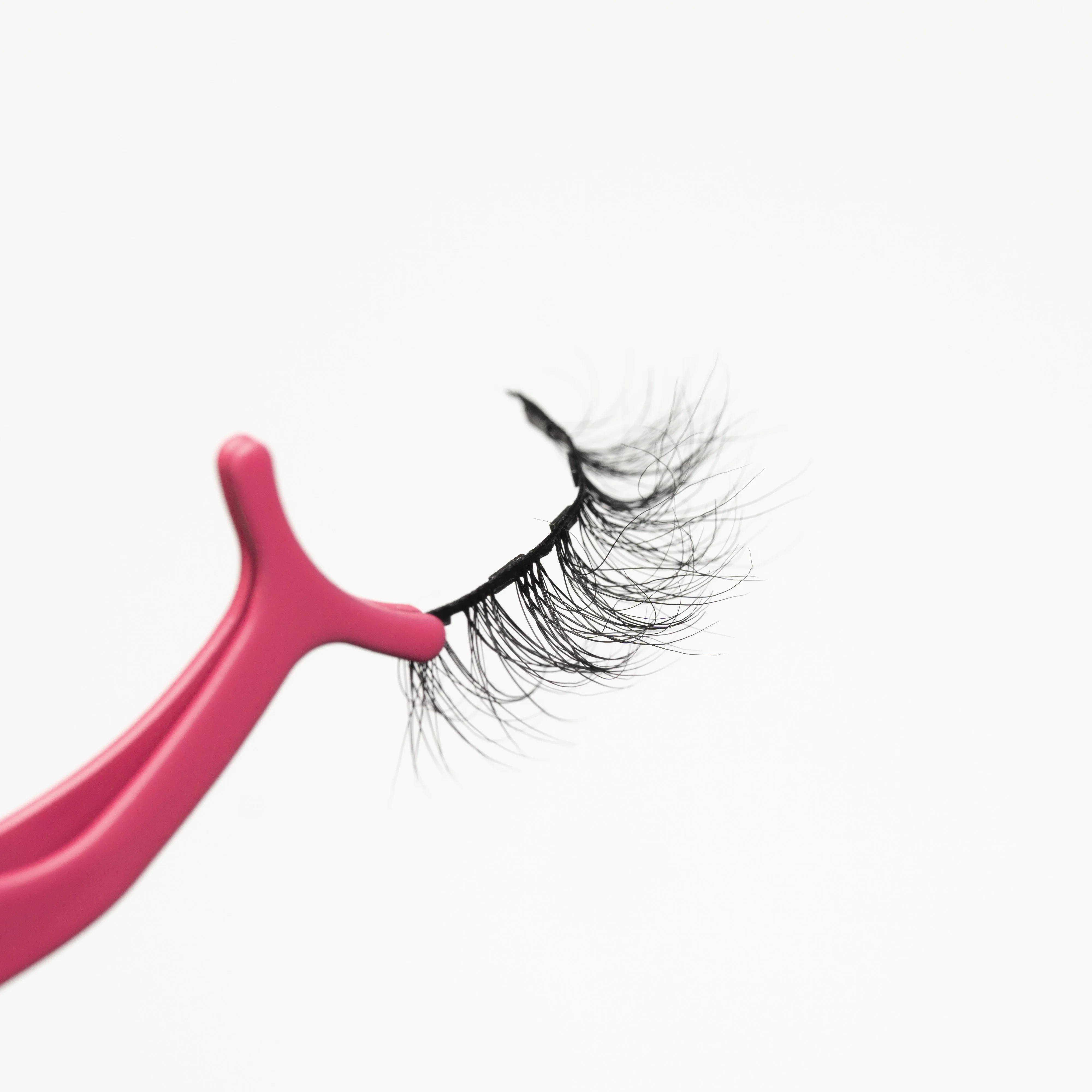 

2021 25mm Mink Eyelash 3D Premade Fan Eyelash Extension Supplies Private Label, Mutlicolor