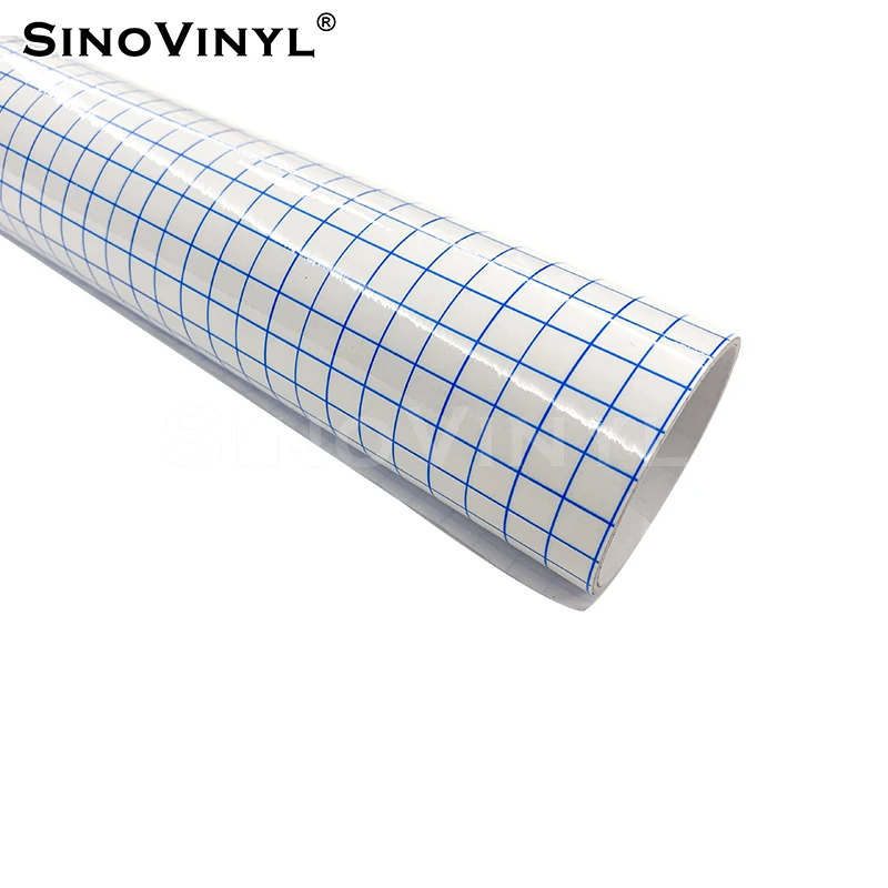 Poster Materials Hot Sale Grids Clear Application Tape Self Adhesive Vinyl Foil DIY Craft Cut Cutting Vinyl Transfer Film