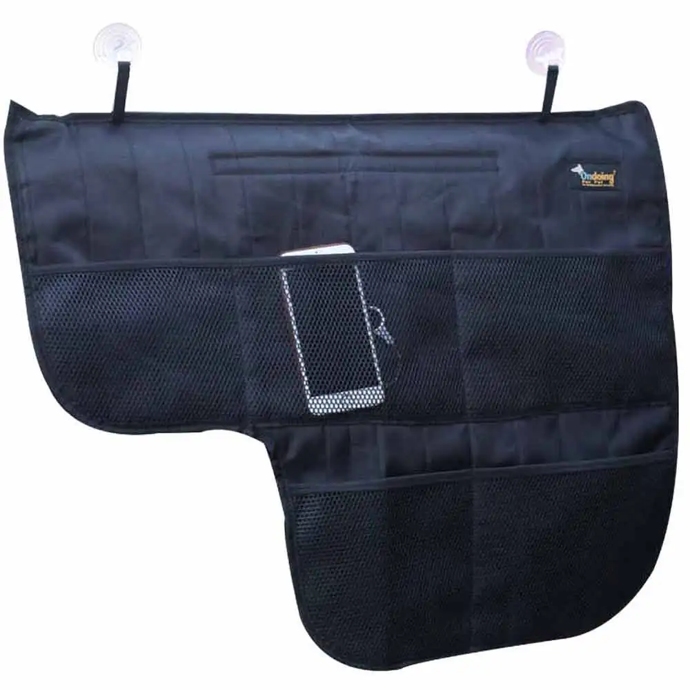 

Phone holder Organazer Multi use Black Car Seat Travel Carrier Pet Food Bag