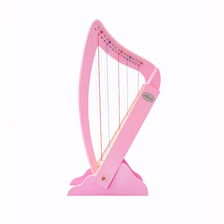 

Children's musical instrument entry 16 string harp sales
