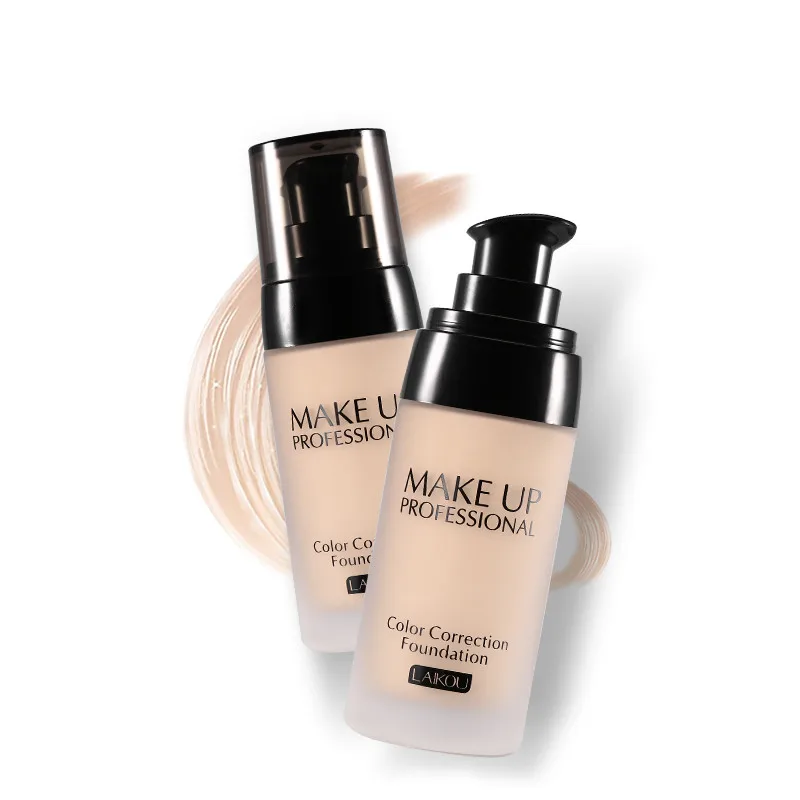 

Professional Makeup Natural Nude Anit Acne Waterproof Beauty Foundation Liquid
