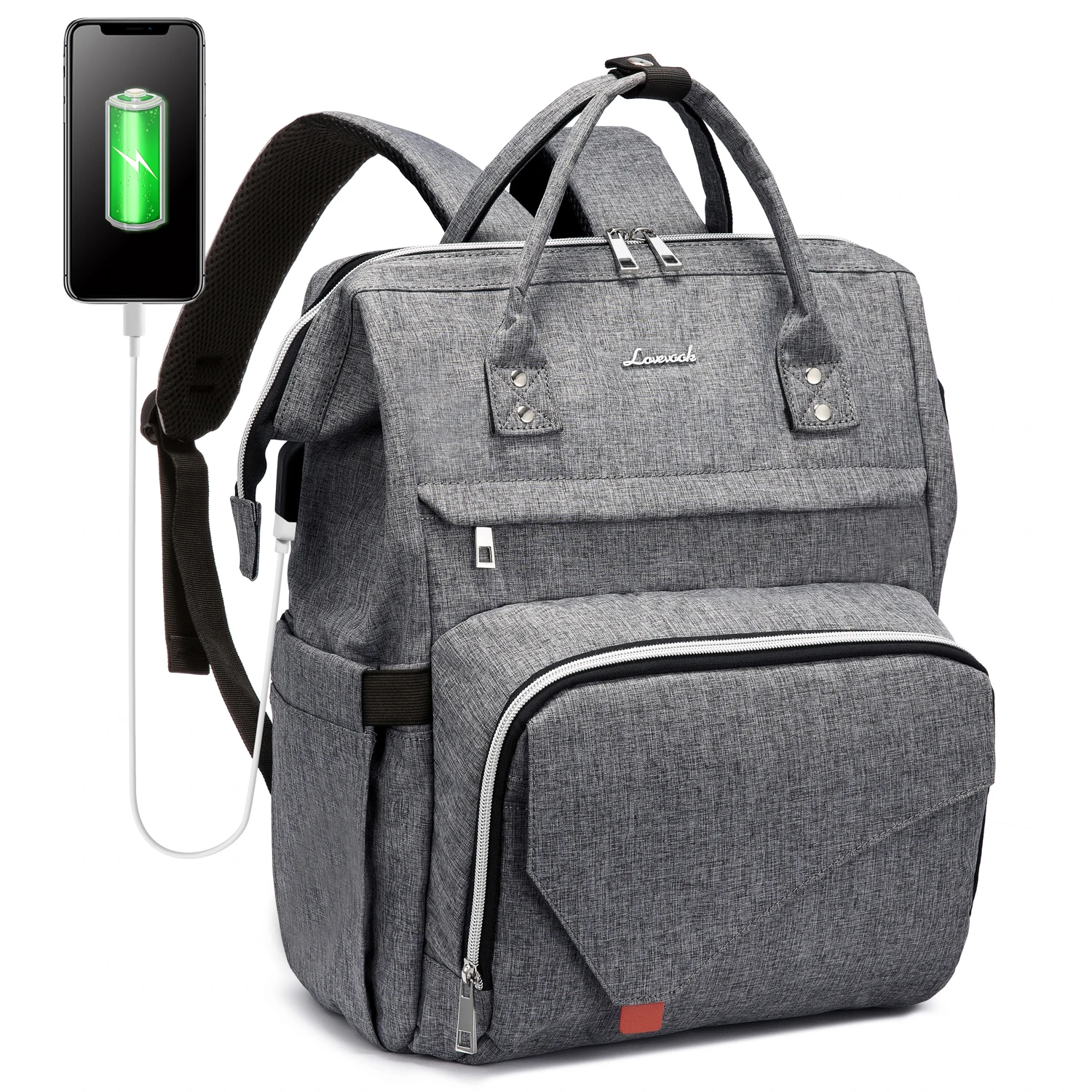 

LOVEVOOK hot sale 15.6 17in Laptop bags fashion Work School Travel purses Computer backpacks Nurse Backpack women laptop bags