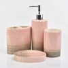 4pcs luxury ceramic bathroom toilet accessory sets lotion dispenser home hotel decor wholesales