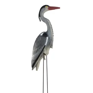 Image of outdoor decor garden ornaments high quality plastic heron hunting decoy