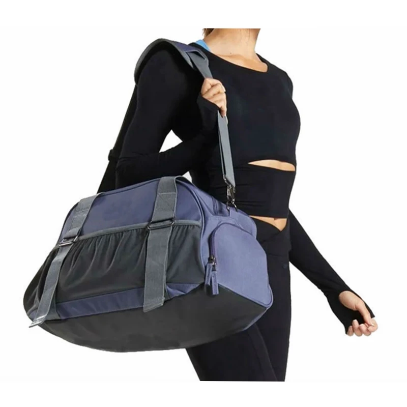 Outdoor Sports Gym Bag Light Weight Women Indoor Yoga Bag With Shoes Compartment