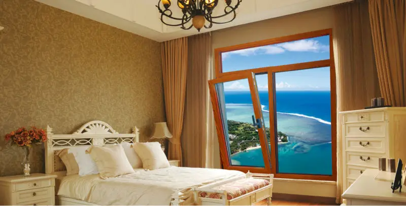 
cheap non-therm break philippines aluminum frame inward opening awning window price outside glass window awnings 