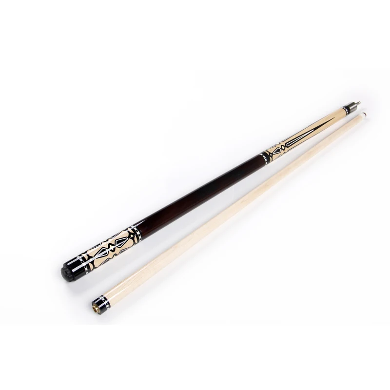 

Professional handmade maple wood 58" billiard cue with stainless steel joint