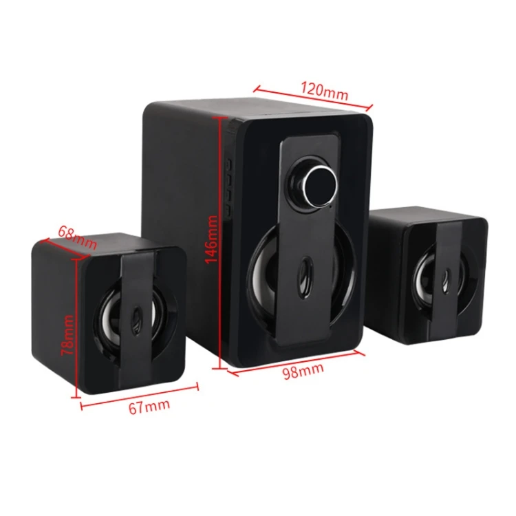 

Portable X3000 Stereo Heavy Bass AUX FM Soundbox Player BT Speaker