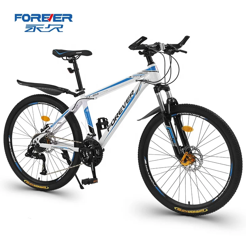 

FOREVER Factory new bicycle 24/26 inch high carbon steel Frame 27 speed Shock absorbing Mountain Bike for Men