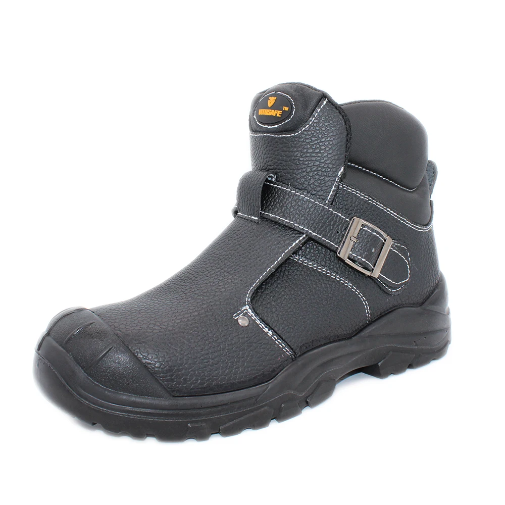 breathable black work boots