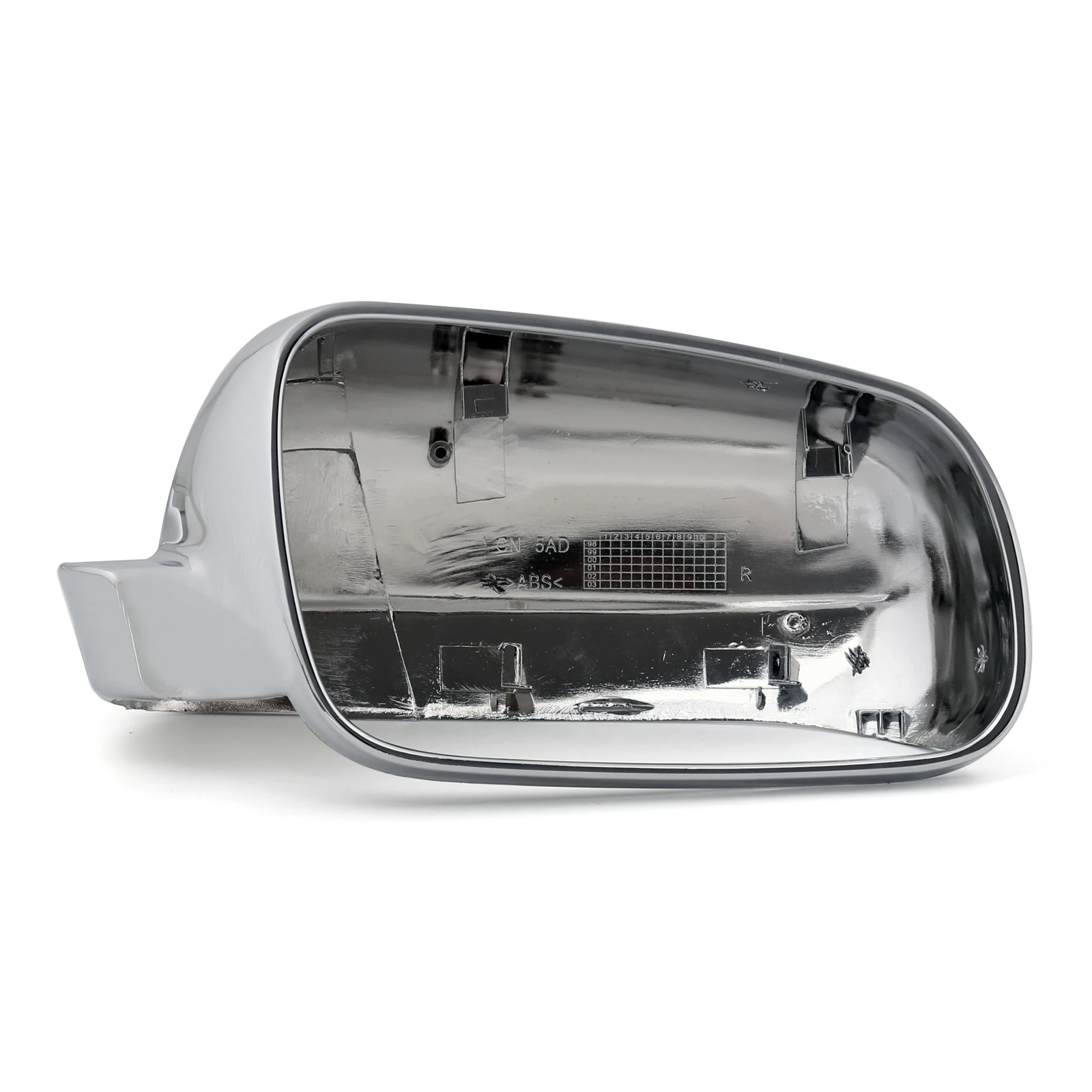 

Areyourshop Right Side Rear View Mirror Cover For VW 1998 1999 2000 2001 2002 2003 2004 Passat Golf Jetta MK4 Chrome, Chorme