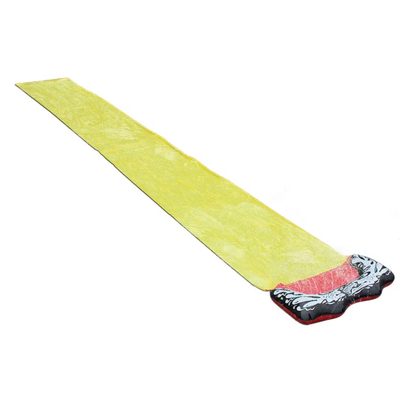 

Kids Single Inflatable Waterslide for Outdoor Garden Backyard Summer Play Spray Water Toy, Yellow