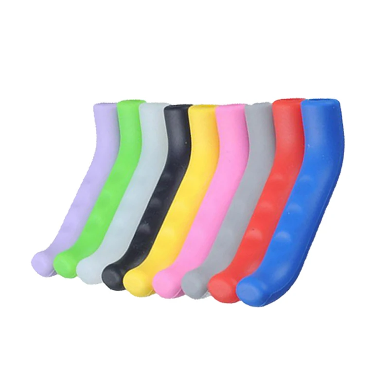 

Soft Silicone Sleeve Brake Lever Protection Cover Comfortable Durable Bike Bicycle MTB Brake Handle, 9 color