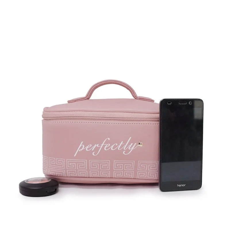 High Quality Pink Pu Leather Beauty Makeup Cosmetic Bag Cases Buy Cosmetic Bag Cases,Makeup
