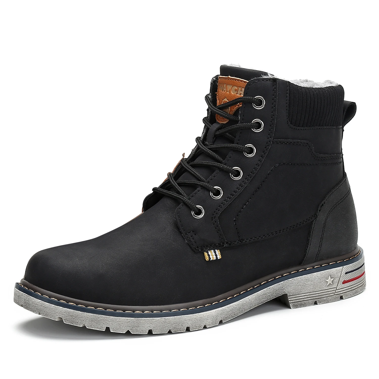 

2021 New Wholesale Fashion Waterproof Anti Slip BK Ankle Snow Boots For Men Women Adult, 6 color