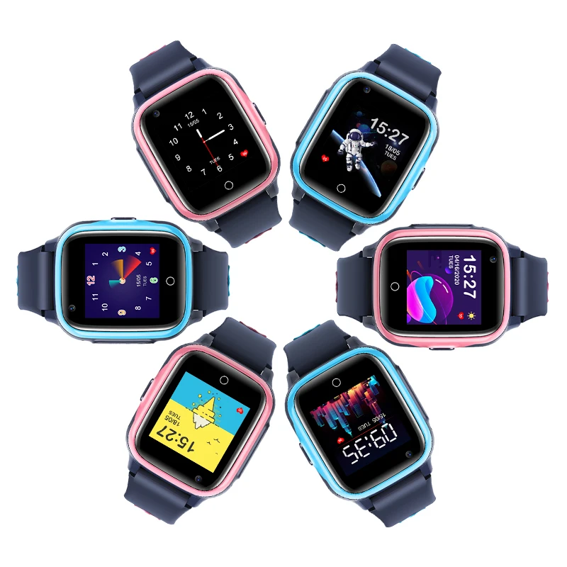 

Wonlex New Arrival KT15 Video Call 4G Children Smartwatch Kids GPS Phone Watch