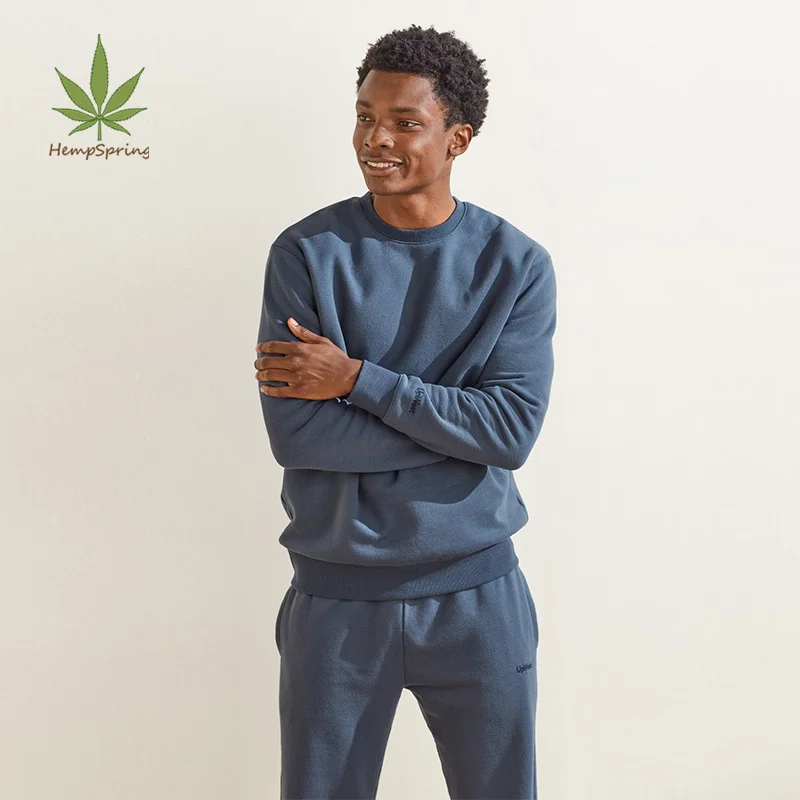 

organic sweats set Eco Mens Sweatpants Set Men Lounge Set Organic Cotton Sweatshirt And Sweatpants sweater pants, Customized color