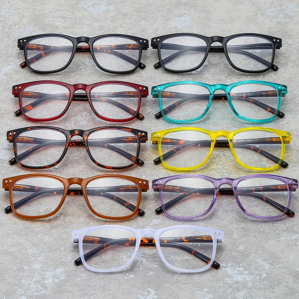 

2021 Retro Anti Blue Light Glasses Frames Leopard Cat Eye Women Fashion Computer Eyeglasses Frame