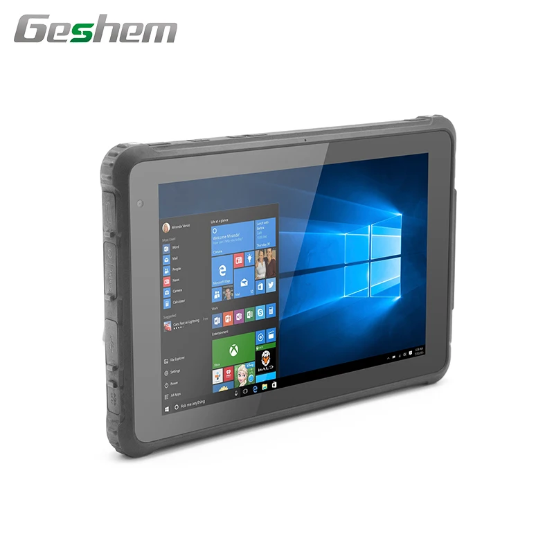 

In stock IP67 Waterproof Dustproof 4G LTE 4G+64G Rugged Tablet Win dows Industrial