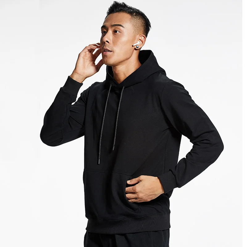 

Fashion causal plain male hoodies sweatshirt logo custom OEM winter sweatshirts sportswear for men