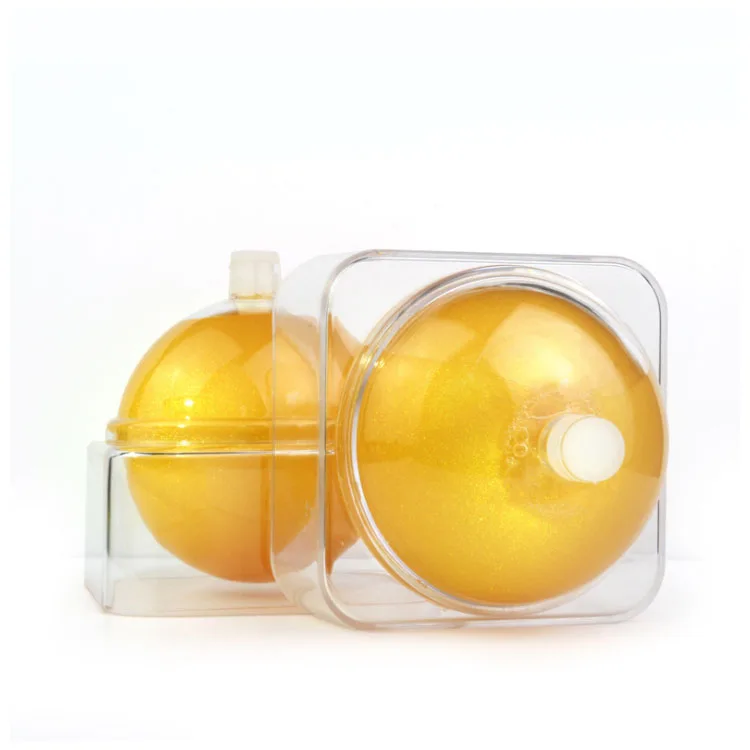 

Private Label Jelly Spherical Facial Cleanser Soap Ball, White