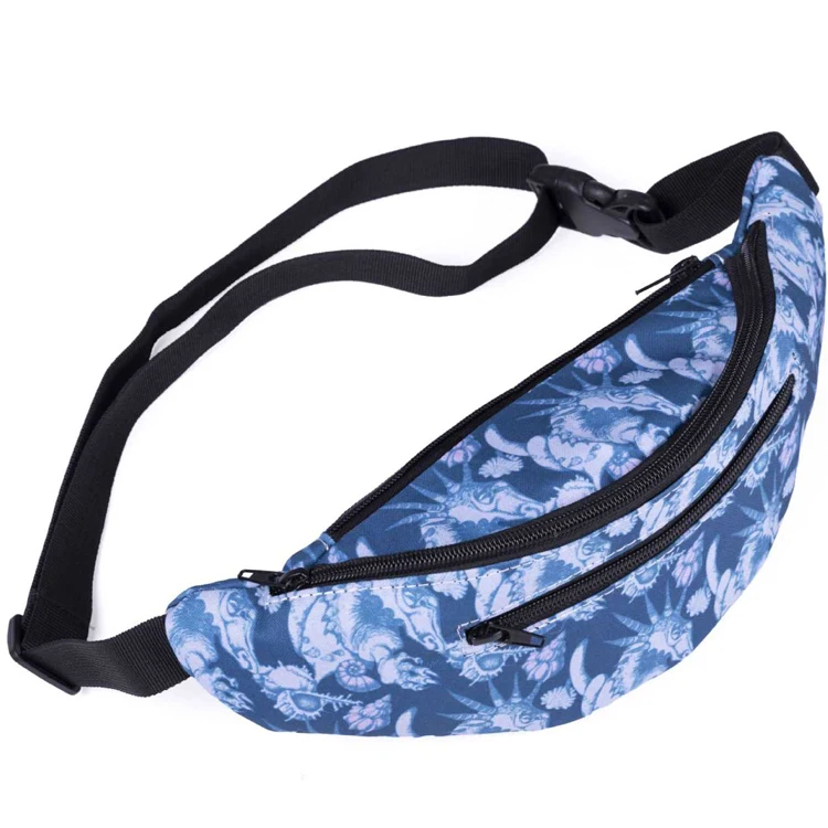 

LYMECH waist bag rfid leather women bottle holder belt fanny pack, Pattern