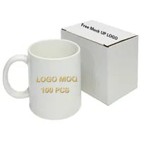 

Custom logo bestsub personalized 11oz white coated sublimation ceramic printed coffee mugs