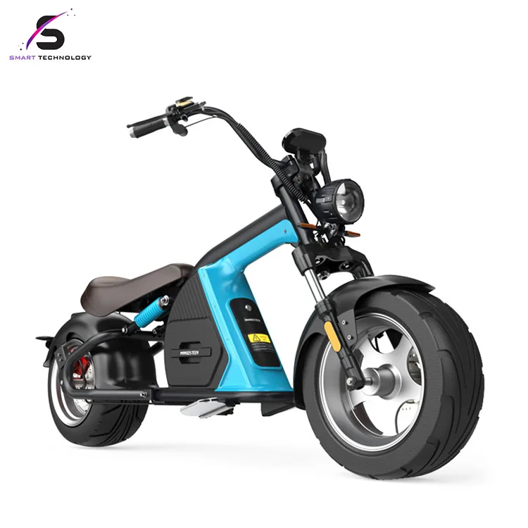 

China Veiculos Wide Fat Tire City Coco 2000W Eletrico Chooper Patinete Motociclo/Motorino Elettrico Electric Motor Cycle Scooter