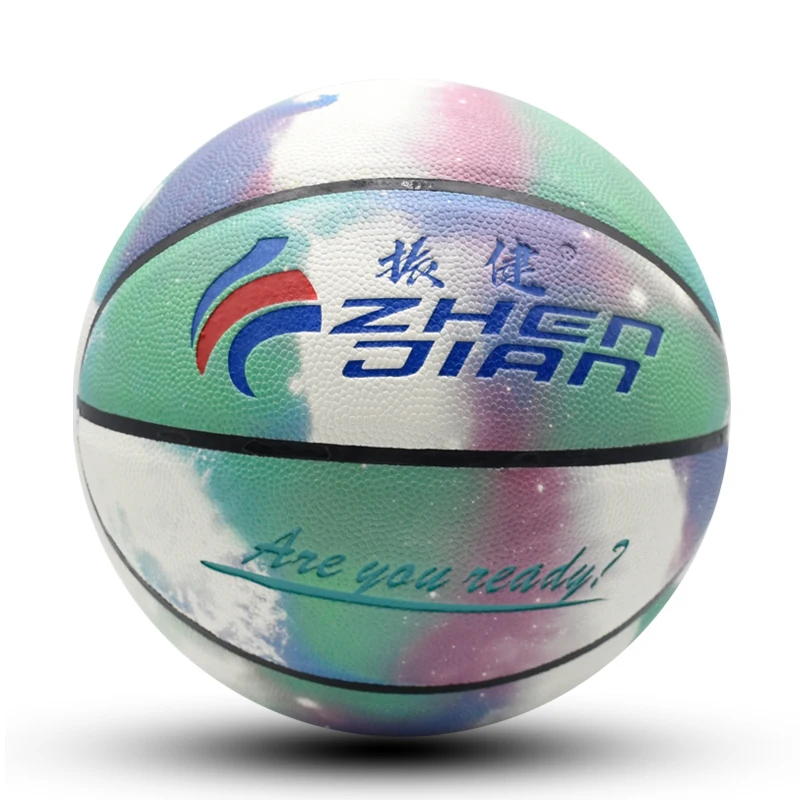 

Zhenjian basketball Official - 29.5" , heat bonded basketball, Printing