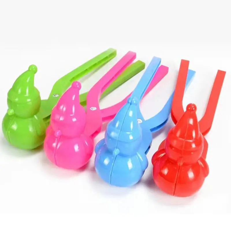 

Hot Sale 1PCS Snowball Maker Plastic Clip Kids Outdoor Sand Snow Ball Mold Toys Fight Duck Snowman Maker Clip Toy For Children