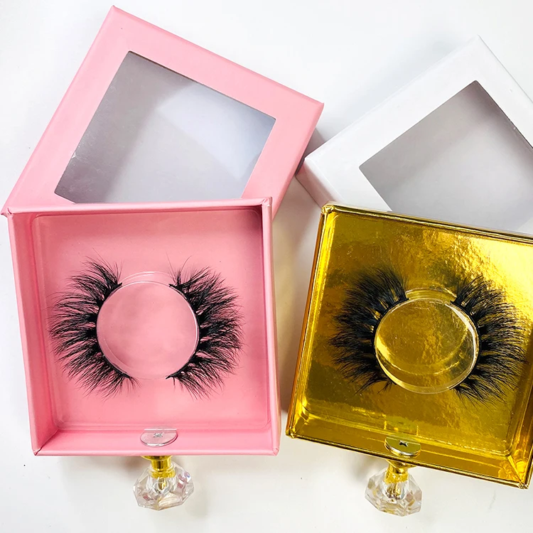 

25mm 3d Mink Eyelashes Vendor 100% Real Fur 3d Eye Lashes Personalized Eyelashes Packaging, Natural black or colorful