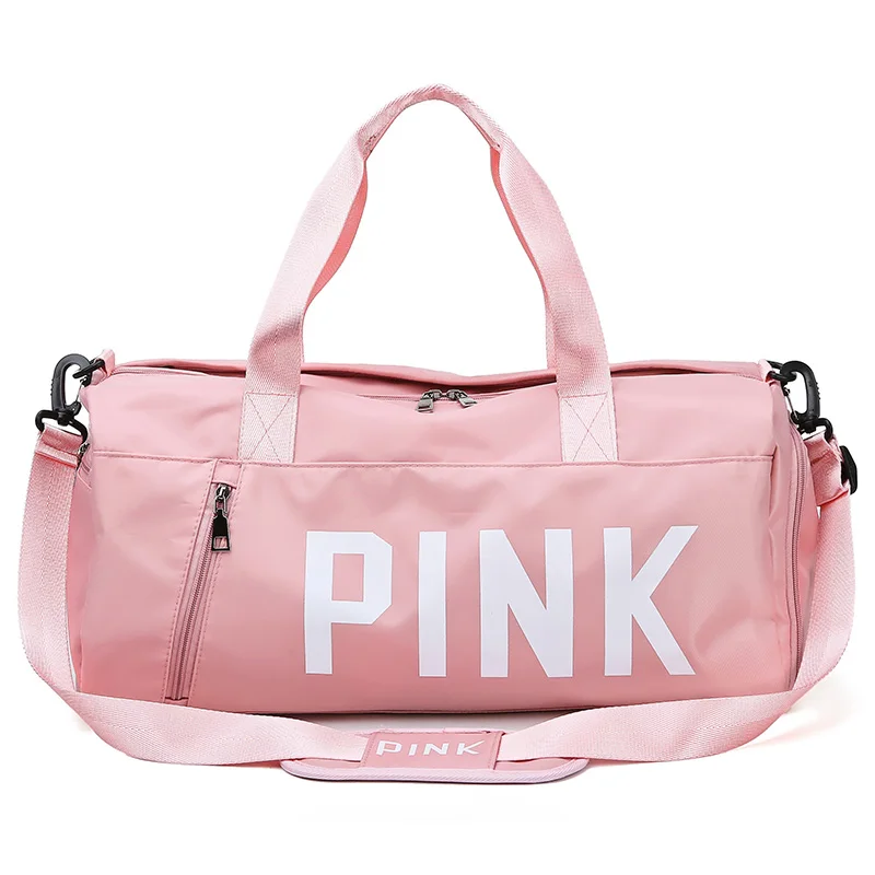 

2021 fasionable women Large Capacity arm shoulder casual sport Duffle bag, Red, black, rose, blue, green