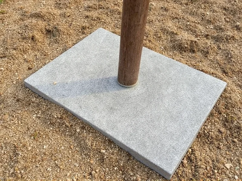 Proper concrete footing depth for monkey bar posts