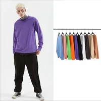 

Autumn and winter solid color cotton plus size men long sleeve shirt