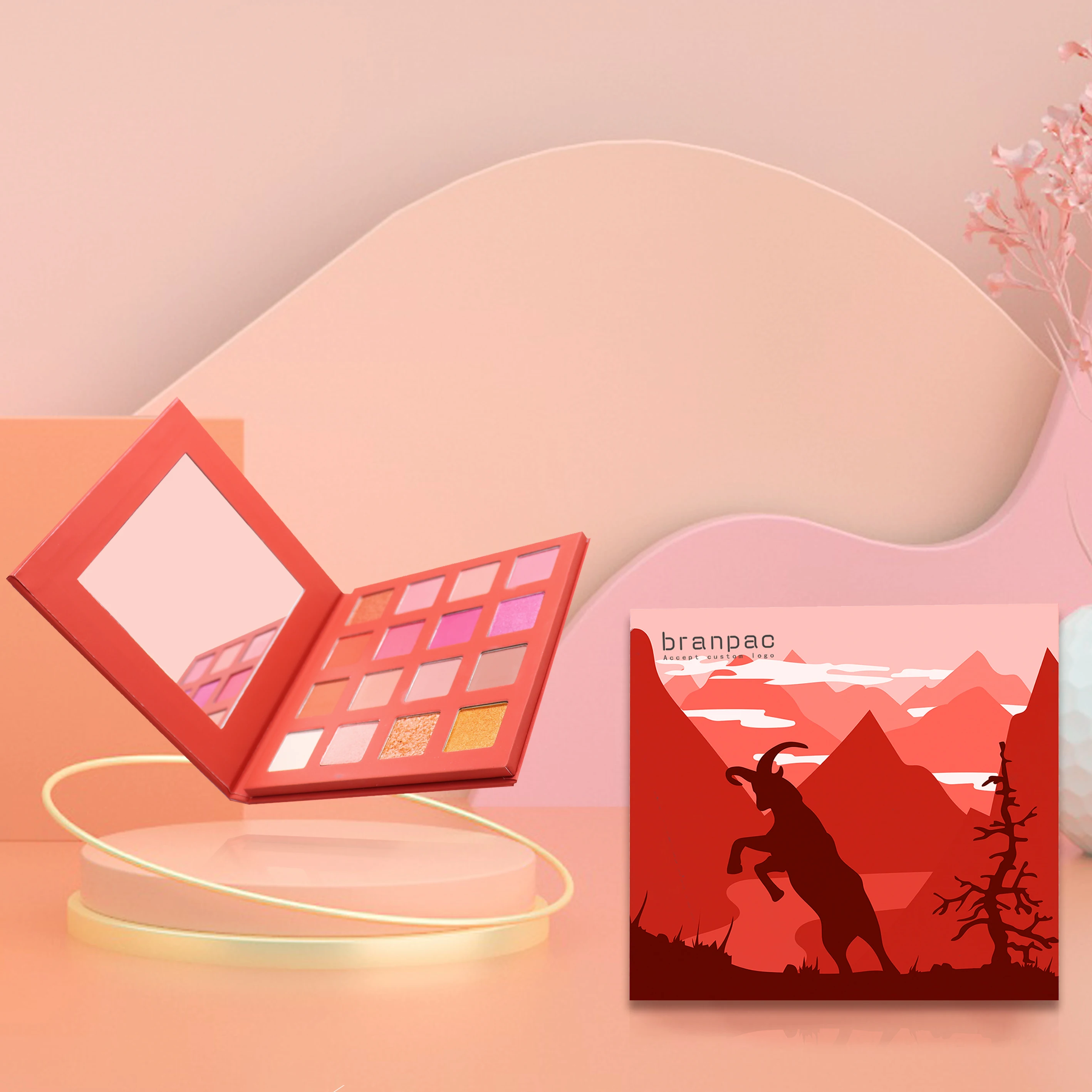 

Valentine's Edition High Pigments Eyeshadow Multi Colors DIY Shades Eyeshadow