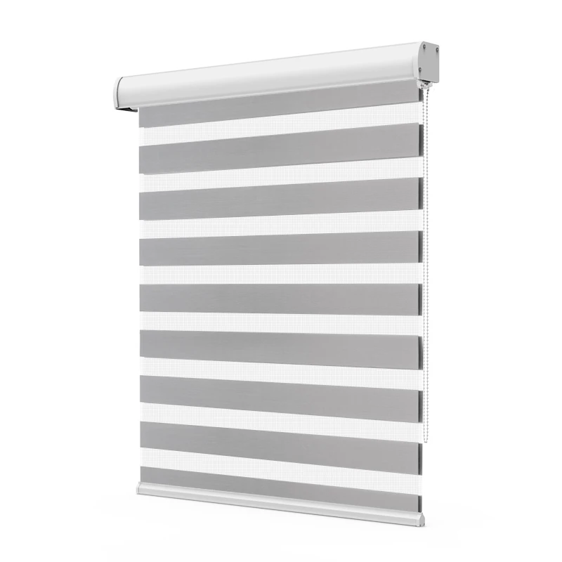 

Zebra Blinds Double Layer Zebra Roller Blinds Day and Night No Drilling Easy Fix Indoor Manual Dual Zebra Blinds Shades, Customized color