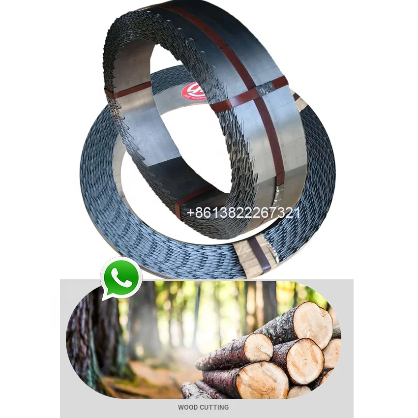 

5inch band s6 inch wide saw band saw blade formachine used for wood cutting
