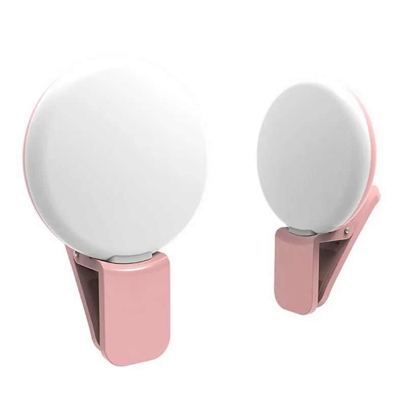2020 Mini Q  Mobile LED fill selfie flash Ring light  Portable for living program LED Flash Fill Light for smart phone