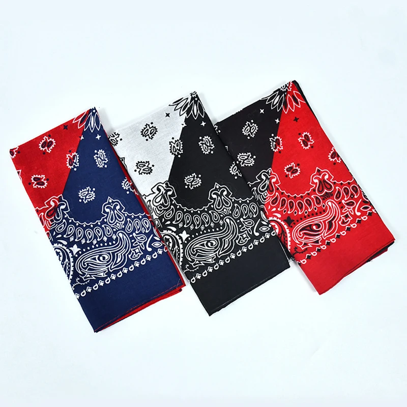 

12 Pack Tie Dye Bandana Cotton Paisley Bandanas Headbands Cowboy Handkerchiefs for Men and Women