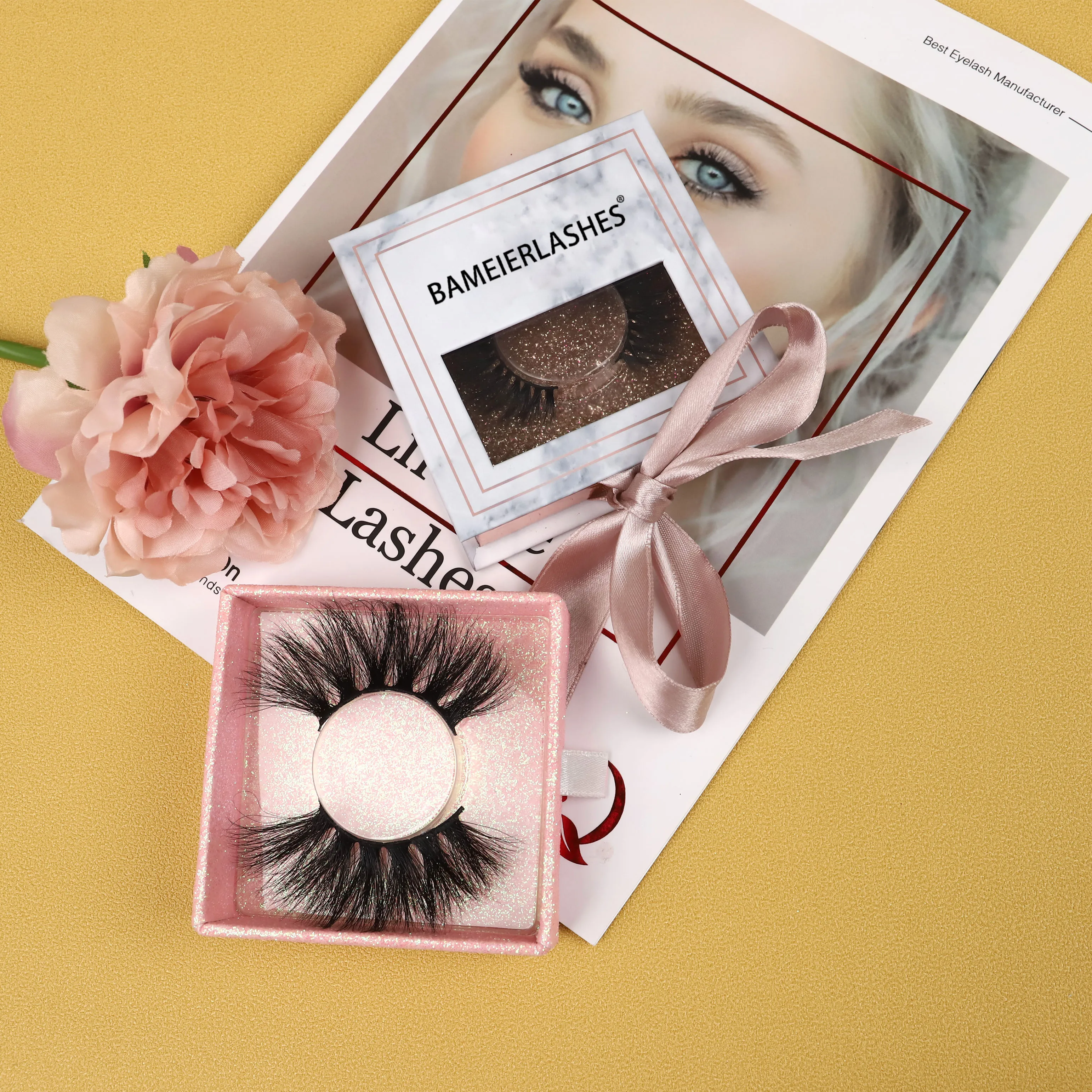 

eyelash case fluffy mink eyelash mink lashes3d 25mm