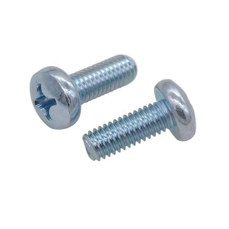 
Zinc Plated DIN7985 Phillips Pan Head Machine Screws 
