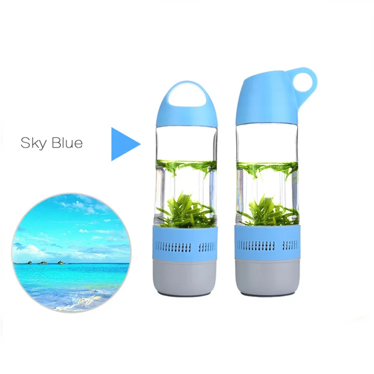 wireless tritan material waterbottle with bluetooth speaker for outdoor bicycle riding - ANKUX Tech Co., Ltd