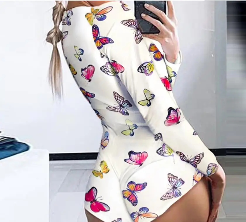 

Wholesale sleepwear short pajama onsies adult sexy butterfly onesie for womens